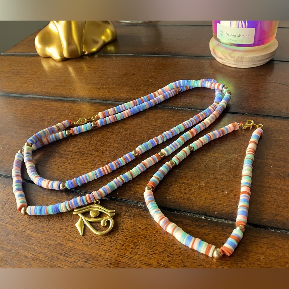 Handmade waist bead/ anklet set